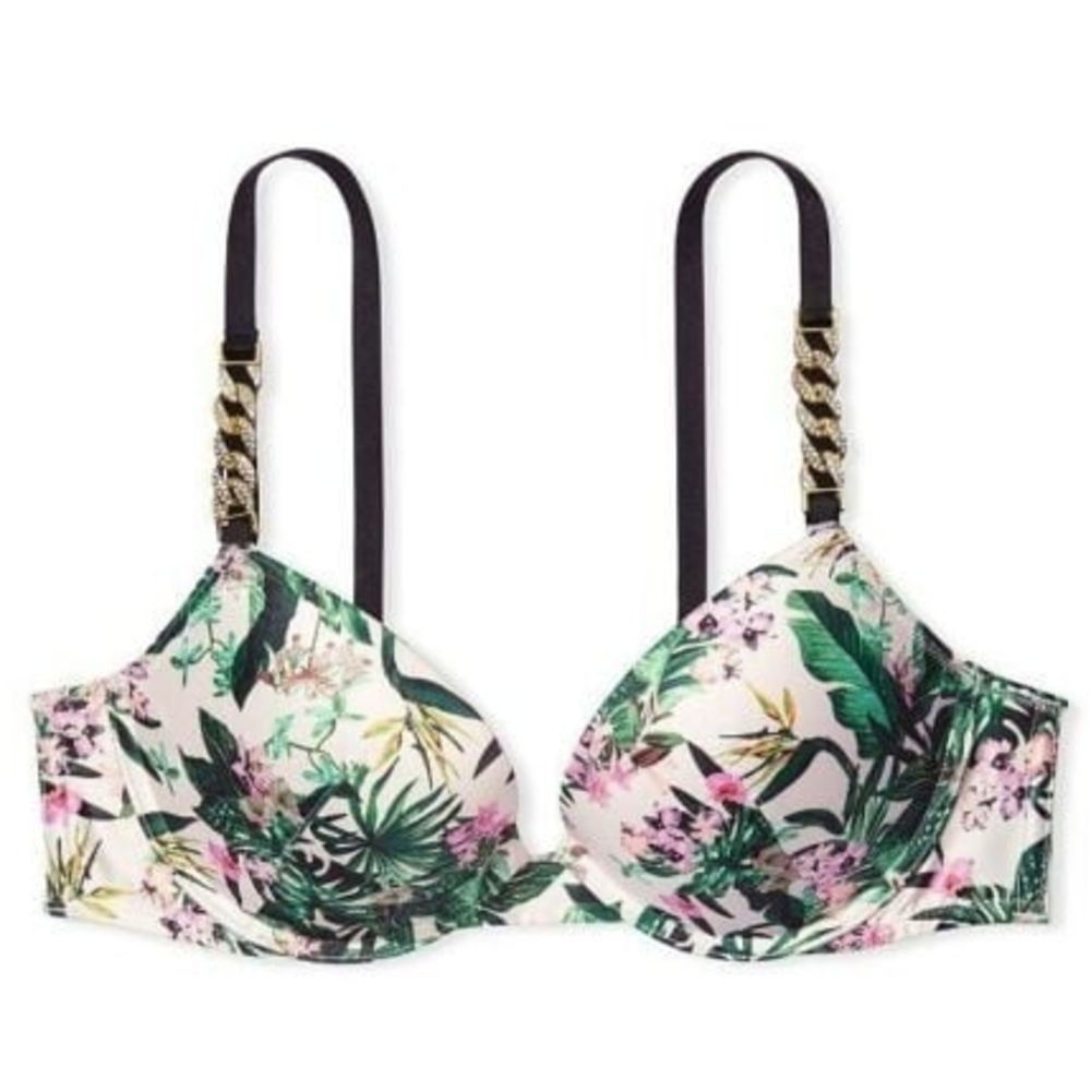 NWOT Victoria's Secret Floral Tropical Print Bra